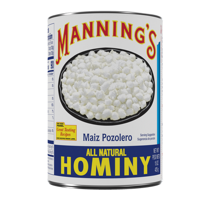 Manning's Homestyle Hominy (15oz, 12 pack)